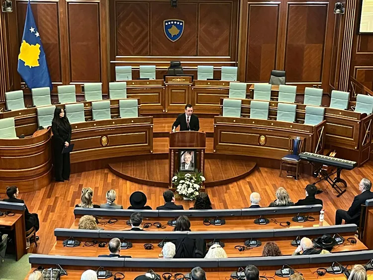 Fjalimin i Dimal Bashes në akademinë përkujtimore te Nexhat Dacit