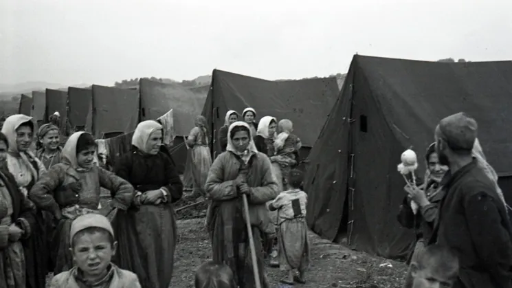Kamp refugjatësh çamë 1944-1945