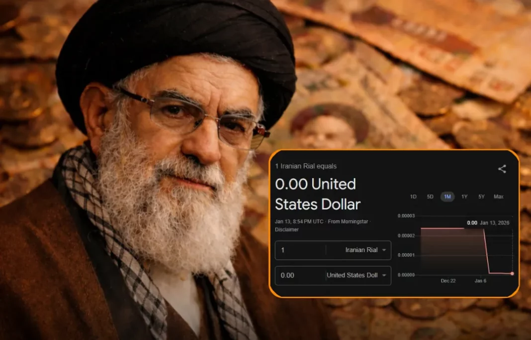 valuta e iranit vlera 0 usd